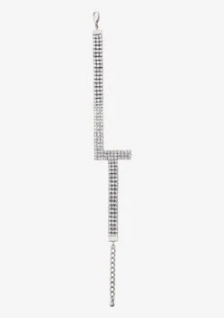 Rhinestone Alphabet Letter Bracelet -Zesty Dresses Sales Alphabet Bracelet L