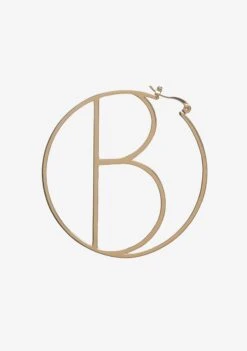 Hoop Letter Earring -Zesty Dresses Sales B 5479652a f3e1 45ce add3 ec7fb497ca38