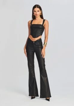 Wynona Coated Denim Pant -Zesty Dresses Sales Ecommerce Crop 20230718 SET1 JayleeTop WynonaPant ECOMM 0369 129d207e ae5e 4254 a3b6 a63003d65902
