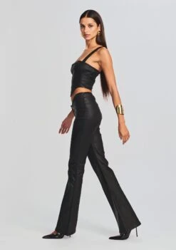 Wynona Coated Denim Pant -Zesty Dresses Sales Ecommerce Crop 20230718 SET1 JayleeTop WynonaPant ECOMM 0418
