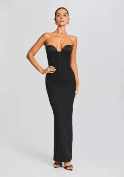 Luna Dress -Zesty Dresses Sales Ecommerce Crop 20230816 SET1 LUNADRESSBLACK 0929 ECOMM