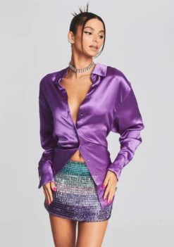 Livia Crystal Ombre Skirt -Zesty Dresses Sales Ecommerce Crop 220824 Retrofete Ecom Set2 SHOT06 0853 eComm