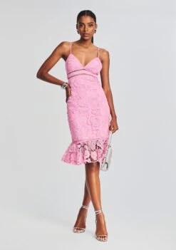 Eliza Lace Midi Dress 9 Eliza Lace Midi Dress -Zesty Dresses Sales Ecommerce Crop 23 07 18 SET1 Eliza Maxi Dress Pink 0014 ECOMM