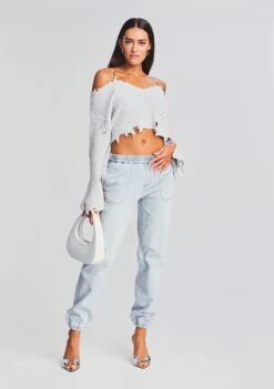 Skye Sweater -Zesty Dresses Sales Ecommerce Crop 23 07 18 SET1 Skye Sweater Amber Jogger 0031 ECOMM