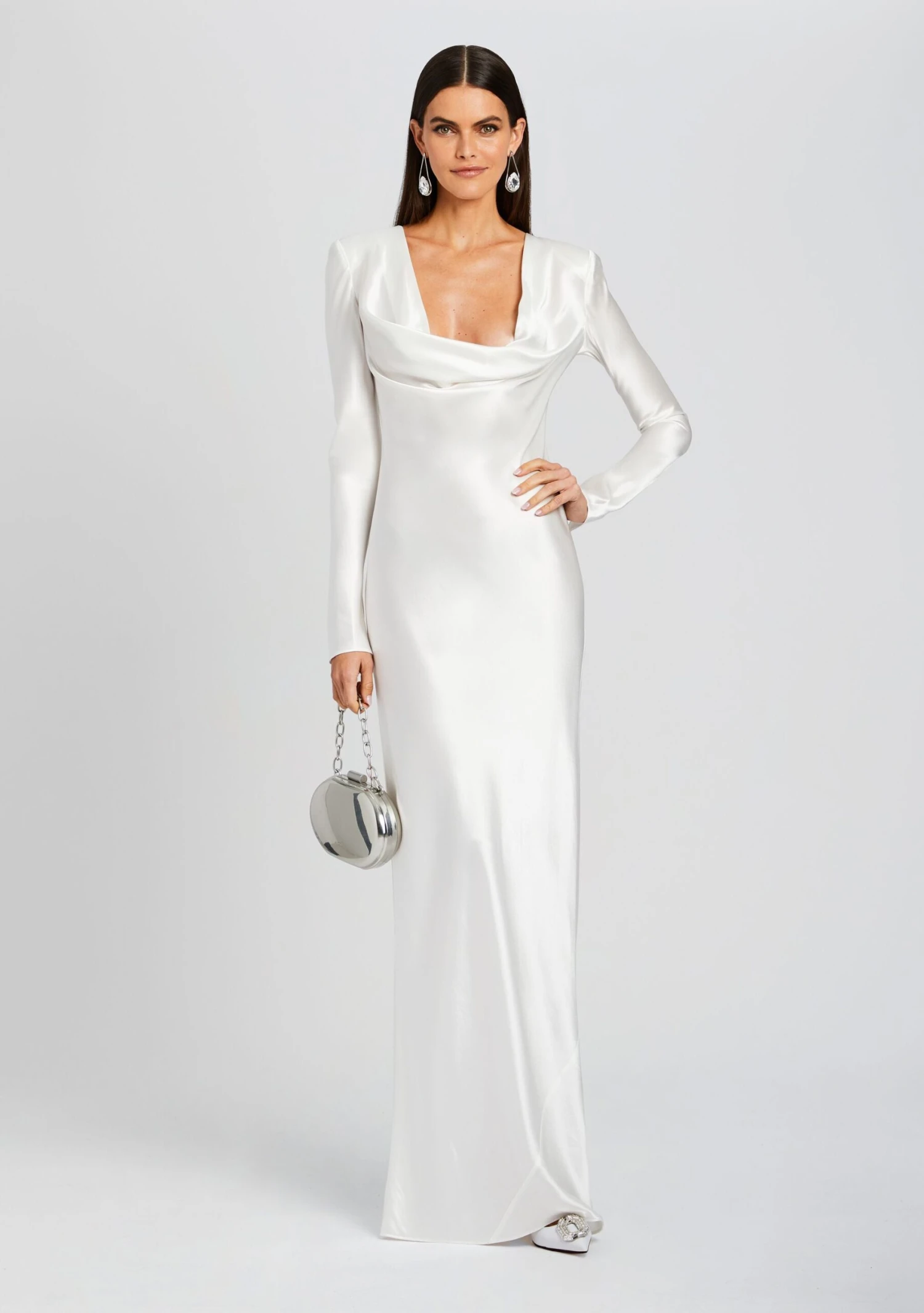 Anna Cowl Evening Dress 5 Anna Cowl Evening Dress - Image 5