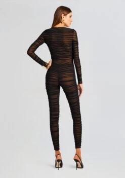 Virgo Catsuit -Zesty Dresses Sales Ecommerce Crop 23 10 25 VIRGOCATSUIT BLACK 2524 ECOMM