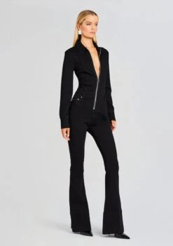 Deedee Denim Jumpsuit -Zesty Dresses Sales Ecommerce Crop 23 11 15 DEEDEEJUMPSUIT BLACK 1896 ECOMM