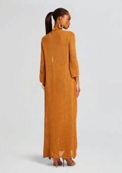 Viola Long Cover Up -Zesty Dresses Sales Ecommerce Crop 23 11 16 ARIATOP VIOLACOVERUP ARIASKIRT TOBACCO 1516 ECOMM 13bd43cb ca16 476b 98e9 664bef8e2192