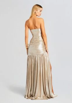 Josie Dress -Zesty Dresses Sales Ecommerce Crop 23 11 16 JOSIEDRESS CHAMPAGNE 2926 ECOMM