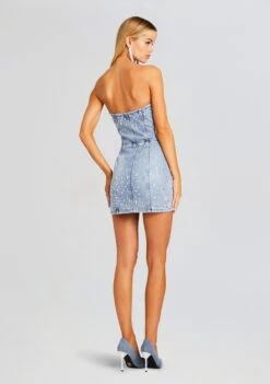 Kamna Embellished Denim Dress -Zesty Dresses Sales Ecommerce Crop 23 11 16 KAMNADRESS TRESCA 1797 ECOMM