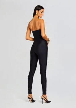 Fluer Lycra Jumpsuit 8 Fluer Lycra Jumpsuit -Zesty Dresses Sales Ecommerce Crop 23 12 18 FLUERJUMPSUIT BLACK 1150 ECOMM