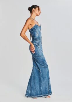 Tamara Denim Dress -Zesty Dresses Sales Ecommerce Crop 230510 RETROFETE SET1 5255 eComm