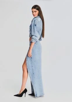 Joslyn Denim Jacket -Zesty Dresses Sales Ecommerce Crop 230831 JOSLYNJACKET ZAHLIASKIRT 2218 ECOMM