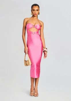 Ida Lycra Midi Dress -Zesty Dresses Sales Ecommerce Crop 231128 IDALYCRAMIDIDRESS 3789 ECOMM