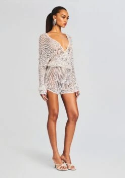 Meadow Sequin Crochet Romper -Zesty Dresses Sales Ecommerce Crop 231128 MEADOWROMPER 0229 ECOMM