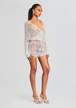 Meadow Sequin Crochet Romper -Zesty Dresses Sales Ecommerce Crop 231128 MEADOWROMPER 0234 ECOMM
