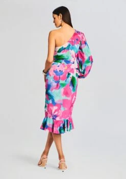 Vesa One Shoulder Midi Dress -Zesty Dresses Sales Ecommerce Crop 231128 VESAONESHOULDERMIDI 2829 ECOMM