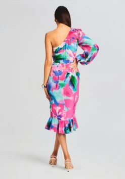 Vesa One Shoulder Midi Dress -Zesty Dresses Sales Ecommerce Crop 231128 VESAONESHOULDERMIDI 2842 ECOMM