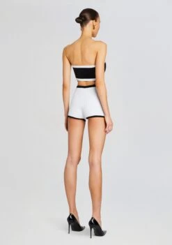 Paighton Embellished Knit Top -Zesty Dresses Sales Ecommerce Crop 24 02 15 AINSLEYJACKET PAIGHTONTOP TORASHORT BLACKWHITE 2102 ECOMM