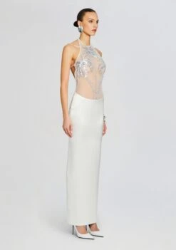 Meridian Embellished Dress -Zesty Dresses Sales Ecommerce Crop 24 02 15 MERIDIANDRESS WHITE 487 ECOMM