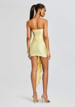 Serena Mini Dress -Zesty Dresses Sales Ecommerce Crop 24 02 15 SERENAMINIDRESS YELLOWMACARON 1159 ECOMM
