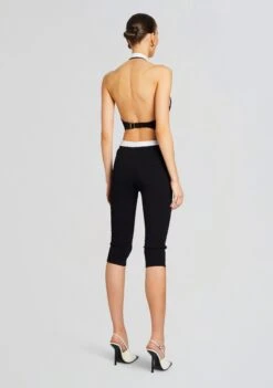 Tinsley Bandage Knit Vest -Zesty Dresses Sales Ecommerce Crop 24 02 15 TINSLEYVEST MORGANAPANT BLACKWHITE 1828 ECOMM