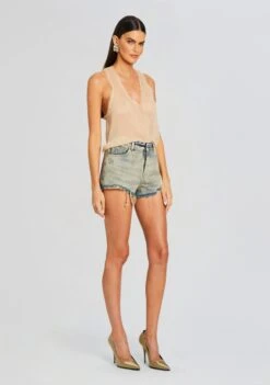 Lucky Denim Short -Zesty Dresses Sales Ecommerce Crop 24 03 12 LUCKYSHORT AMALFI 2140 ECOMM