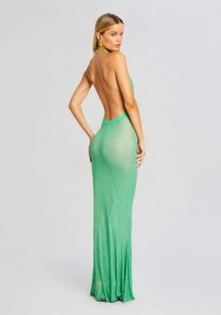 Meiran Embellished Dress -Zesty Dresses Sales Ecommerce Crop 24 03 12 MEIRANDRESS PISTACHIO 0266 ECOMM