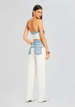 Chani Knit Denim Pant 8 Chani Knit Denim Pant -Zesty Dresses Sales Ecommerce Crop 24 03 13 CHANIPANT ETTATOP WHITECOASTLINE ALESSANDRASANDAL DENIM 1345 ECOMM 7c4ad3b5 f7d6 4ee6 9d7e 8c2d84e48d14