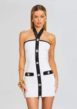 Harper Bandage Knit Dress 9 Harper Bandage Knit Dress -Zesty Dresses Sales Ecommerce Crop 24 03 13 HARPERDRESS WHITEBLACK 0779 ECOMM