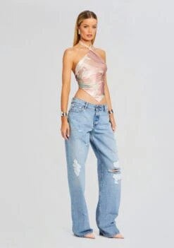 Ophir Denim Pant -Zesty Dresses Sales Ecommerce Crop 24 03 13 JAMIETOP DUSTYPINK OHIRPANT TELAVIVSAND 0310 ECOMM 3254056d 037c 4df5 96d8 6149e830d6bc