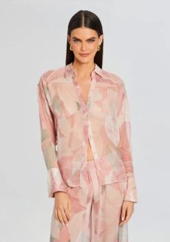 Ramona Silk Chiffon Shirt