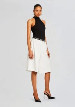 Bamboo Halter Bodysuit -Zesty Dresses Sales Ecommerce Crop 24 03 26 BAMBOOHALTER BLACK 2237 ECOMM