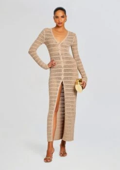 Dorothea Knit Crochet Cardigan