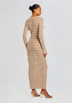 Dorothea Knit Crochet Cardigan -Zesty Dresses Sales Ecommerce Crop 24 03 26 DORTHEACARDIGAN MAYTOP MARJORIEMAXISKIRT OXFORD 0841 ECOMM