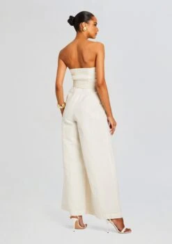 Nera Jumpsuit -Zesty Dresses Sales Ecommerce Crop 24 03 26 HN NERA 5805 JUMPSUITWHITE 1876 ECOMM