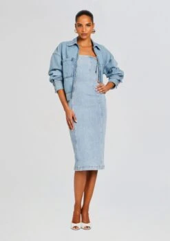 Fran Dress 9 Fran Dress -Zesty Dresses Sales Ecommerce Crop 24 03 26 NICOLLEJACKET FRANDRESS COASTLINE 1410 ECOMM