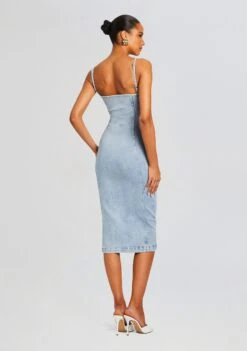 Fran Dress 8 Fran Dress -Zesty Dresses Sales Ecommerce Crop 24 03 26 NICOLLEJACKET FRANDRESS COASTLINE 1499 ECOMM