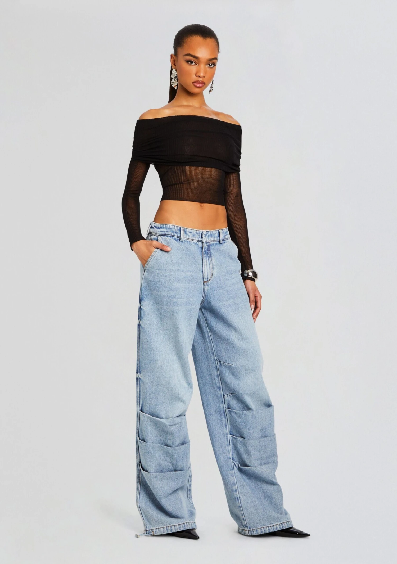 Chelle Ruched Jean 3 Chelle Ruched Jean - Image 3