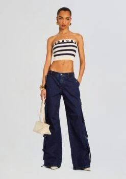 Joss Cargo Jean -Zesty Dresses Sales Ecommerce Crop 24 03 27 JOSSCARGO DEEPSEA 2818 ECOMM