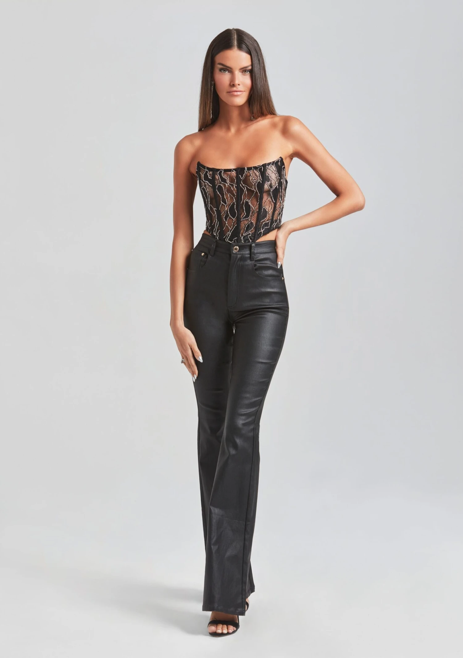 Audrey Embellished Lace Top 5 Audrey Embellished Lace Top - Image 5