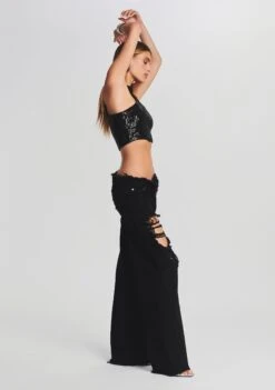 Ollie Wide Leg Jean -Zesty Dresses Sales Ecommerce Crop Retrofete eComm 220830 Shot 29 0079