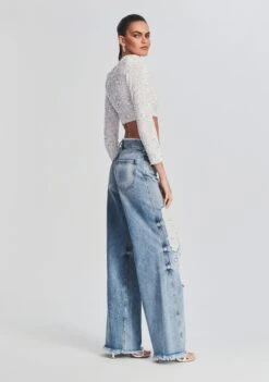 Mountain Wide Leg Jean -Zesty Dresses Sales Ecommerce Crop Retrofete eComm 220921 SHOT 67 5434