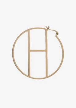 Hoop Letter Earring -Zesty Dresses Sales H 593f770b b8d1 4180 b672 fb2bbb853b82