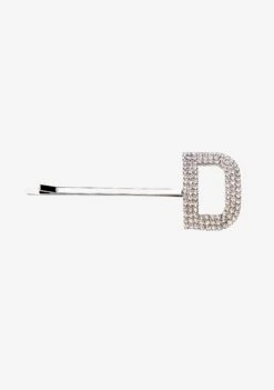 Rhinestone Alphabet Hair Clip -Zesty Dresses Sales Hair Clip D