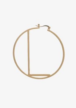 Hoop Letter Earring -Zesty Dresses Sales L