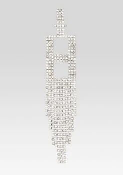 Alphabet Earring -Zesty Dresses Sales Silver H ECOMM