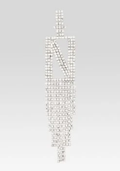 Alphabet Earring -Zesty Dresses Sales Silver N ECOMM