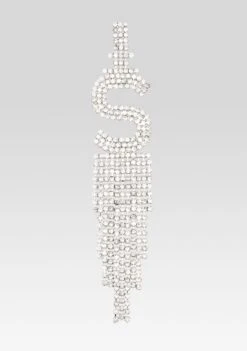 Alphabet Earring -Zesty Dresses Sales Silver S ECOMM